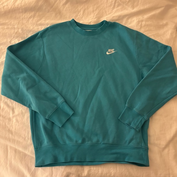 Nike Other - Nike Men's Aqua Crewneck Sweater